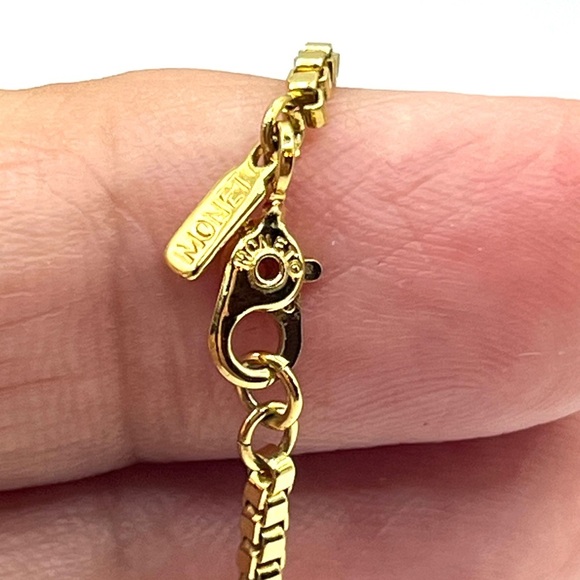 Vintage Monet Gold Zodiac Sagittarius Archer Necklace Vintage Monet 1990’s - Picture 11 of 16